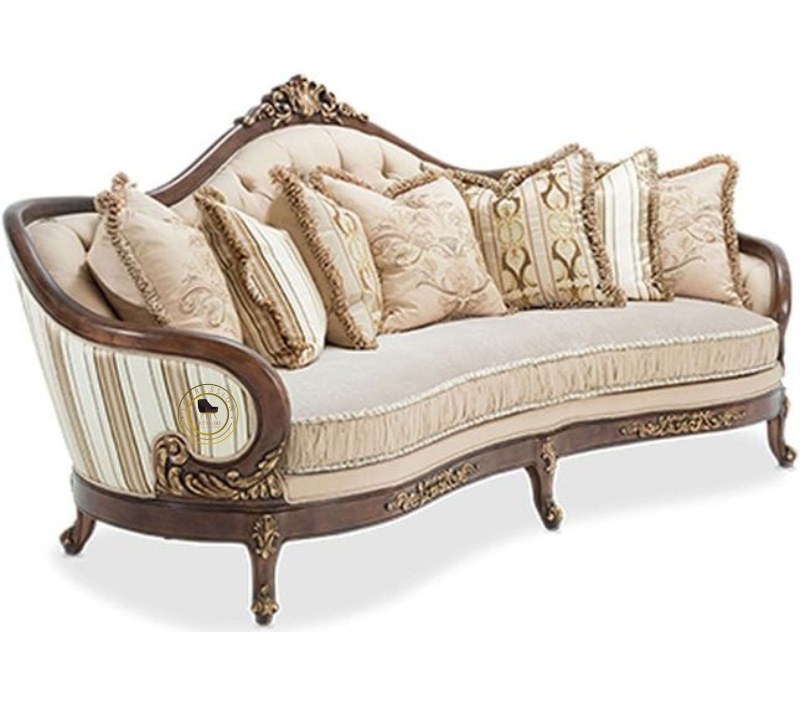Couch Style Wooden Sofa – Durable, Elegant Seating - Image 3