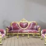 Premium 5-Seater Teakwood Sofa Set with Elegant Design