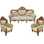 Exquisite Rococo-Inspired Sofa Set Premium