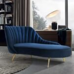 Azure Bliss 2-Seater Couch: Comfort and Style in Blue
