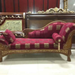 Elegant Wooden Carved Couch for Classic Home Decor